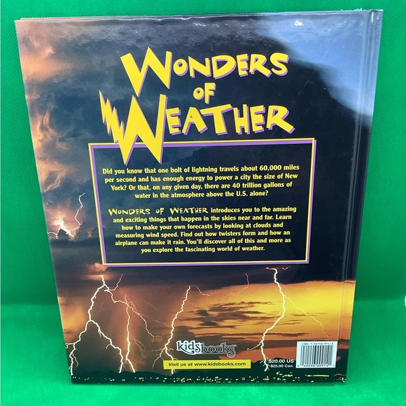 Wonders Of Weather Book - Picture 2 of 2